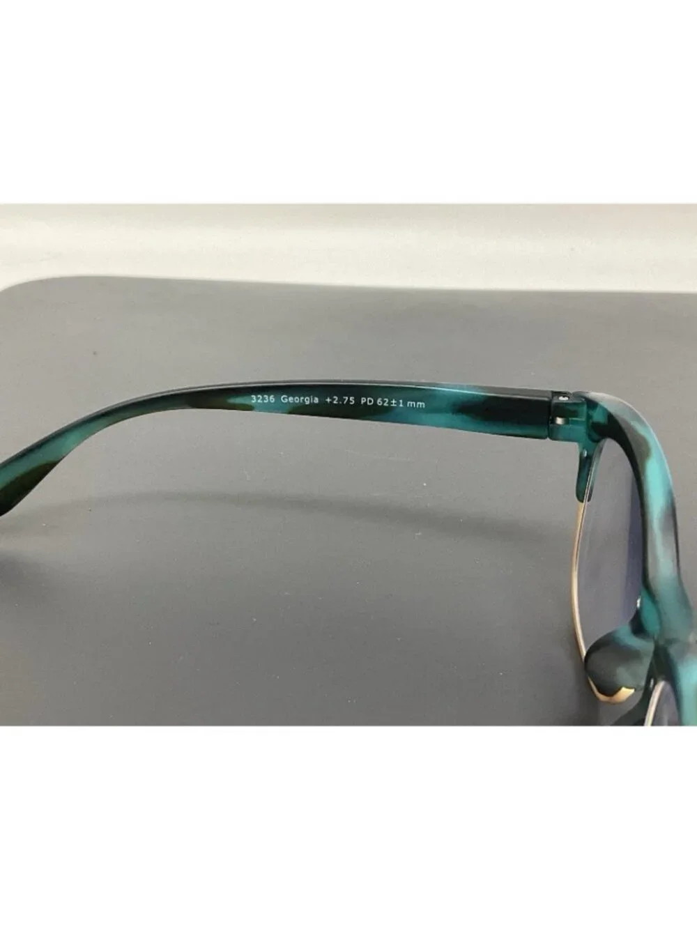Peepers Georgia 3236 +2.75Readers Reading Glasses Teal Gold